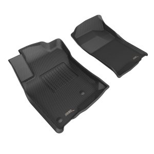 Lexus GX470 Floor Mats - Front - 3D MAXpider - Kagu - Black - `03-`09 Lexus GX470 Floor Mats - Front - 3D MAXpider - Kagu - Black - `03-`09